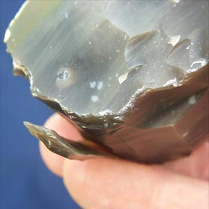 Microlith - freshly removed from blade-core