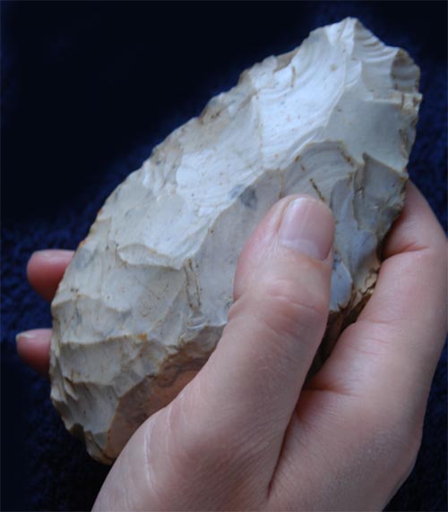 Lynford's very first handaxe